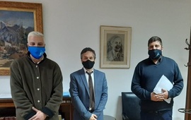Imagen de Reuni&oacute;n con el secretario de transporte de la naci&oacute;n para la obtenci&oacute;n del galp&oacute;n del ferrocarril y la disposici&oacute;n de bicisenda
