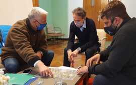 Imagen de Nuevo encuentro con el ministro Katopodis por m&aacute;s asfalto, remodelaci&oacute;n de Plaza 9 de Julio y avances para el avance para el camino alternativo