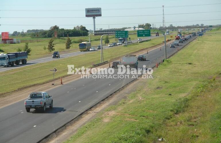 El Gobierno Nacional fijó para octubre la licitación del tercer carril de la RN 9 entre Rosario (RN A008) y RN A012 (Planta GM).