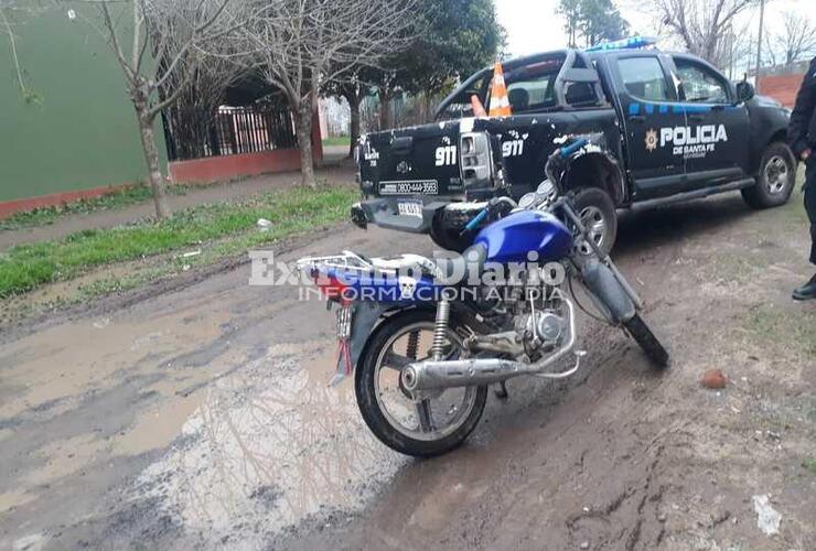 Imagen de Otra moto al corralón