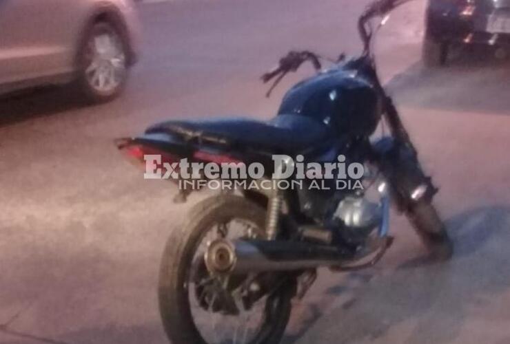 Imagen de Una Honda Titán también fue remitida