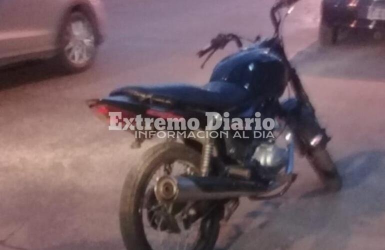 Imagen de Una Honda Titán también fue remitida