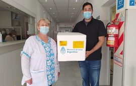 Imagen de Covid-19: arribaron al CIC, 600 segundas dosis de AstraZeneca.