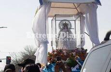 La imagen de la Virgen recorrerá las localidades desde Rosario a San Nicolás.