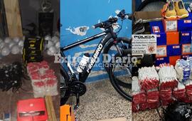 Ayer viernes, dos sujetos intentaron comprar una bicicleta en Belgrano y H: Primo. Hubo allanamientos en Rosario, Villa Constituci&oacute;n y Pav&oacute;n.