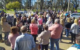 Cerca de las 16 hs. la Virgen lleg&oacute; a la parroquia