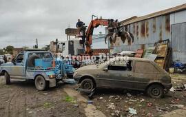 Se compactaron 130 motocicletas y 6 autom&oacute;viles