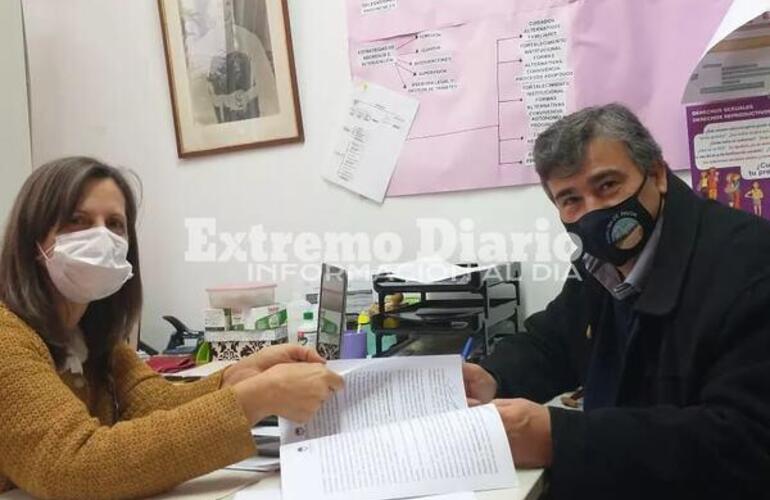 José Lopez y Patricia Chialvo