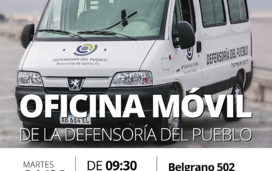 Imagen de La Oficina M&oacute;vil de la Defensor&iacute;a del Pueblo nuevamente en la ciudad