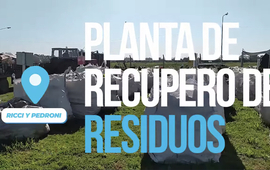 Imagen de Se cumple el 1er Semestre de funcionamiento de la Planta de recuper&oacute; de residuos reciclables.