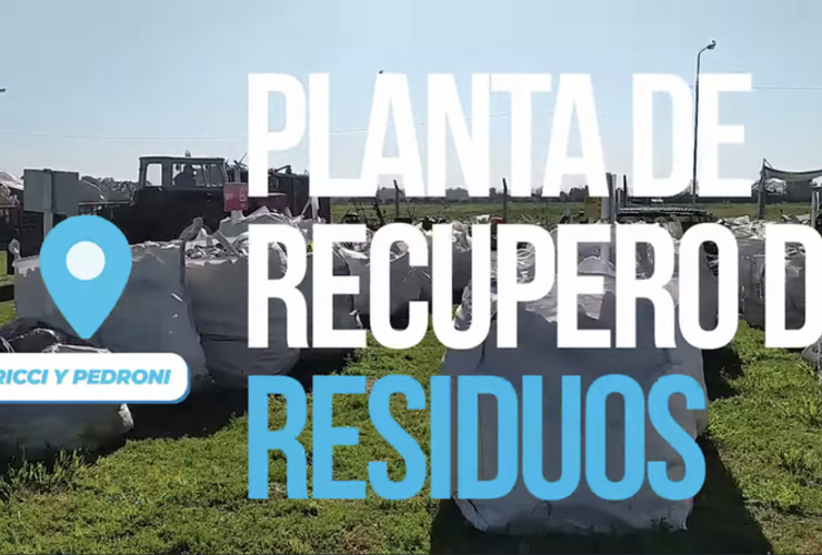 Imagen de Se cumple el 1er Semestre de funcionamiento de la Planta de recuperó de residuos reciclables.