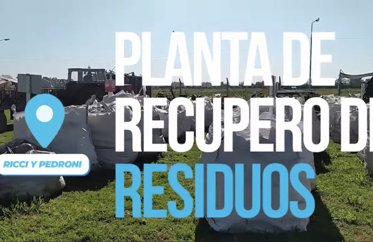 Imagen de Se cumple el 1er Semestre de funcionamiento de la Planta de recuperó de residuos reciclables.