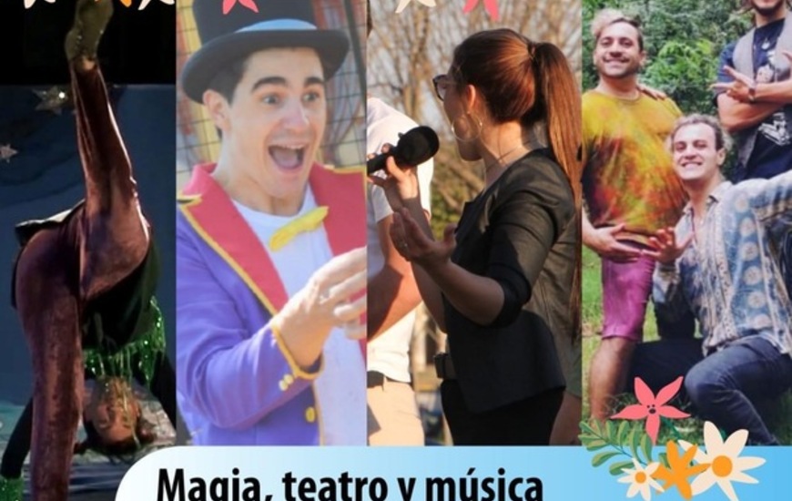 Imagen de Ma&ntilde;ana Variete de Primavera en el Parque Central, con Magia, Teatro y M&uacute;sica.