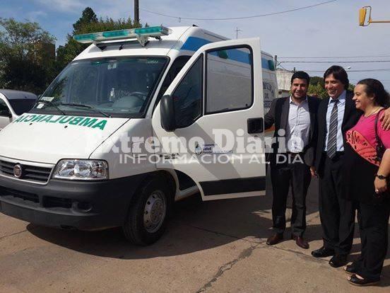 Archivo 2014: la ambulancia de alta complejidad llegaba al pueblo