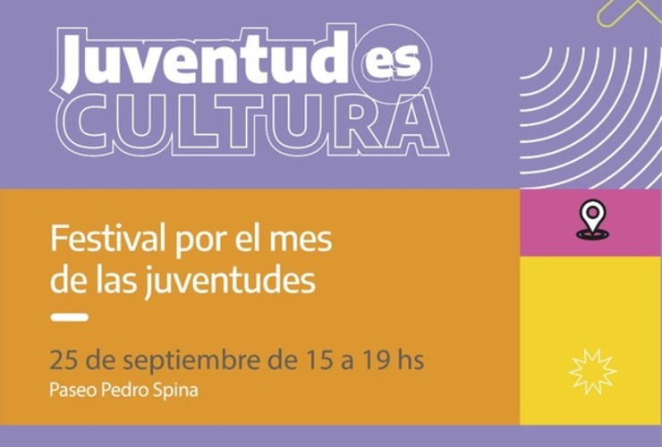 Imagen de Juventud es Cultura: Llega el festival por el mes de las juventudes