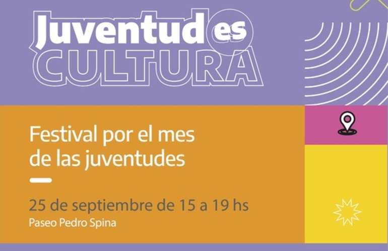 Imagen de Juventud es Cultura: Llega el festival por el mes de las juventudes