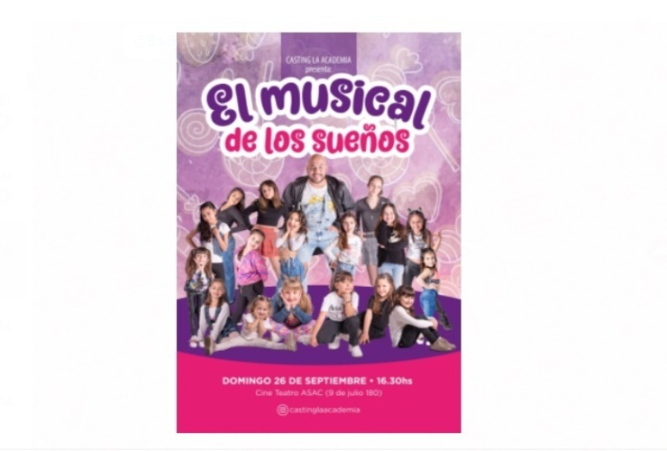 Imagen de Casting La Academia, presenta: "El musical de los sueños"