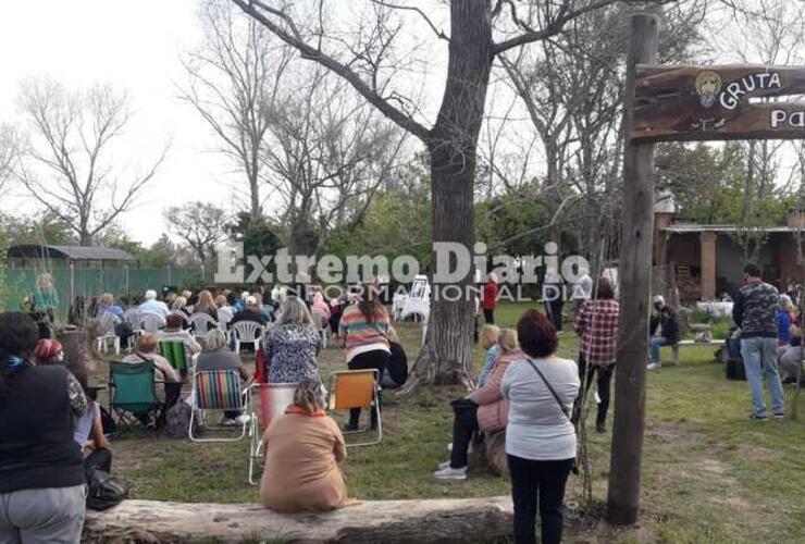 Imagen de Mirador del Río: Se realizó misa en honor al Padre Pío