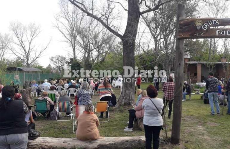 Imagen de Mirador del Río: Se realizó misa en honor al Padre Pío