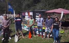 Imagen de Nico Gomez y el PDP entregaron subsidio a la Subcomisi&oacute;n de Canotaje del Rowing Club.