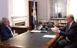 Hace algunos d&iacute;as, el gobernador Perotti visit&oacute; al flamante ministro de Seguridad. (Min de Seguridad)