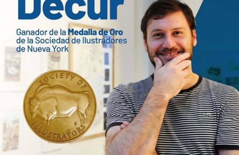 Imagen de &iexcl;Felicitaciones, Decur!: Ganador de la medalla de oro de la Sociedad de Ilustradores de Nueva York