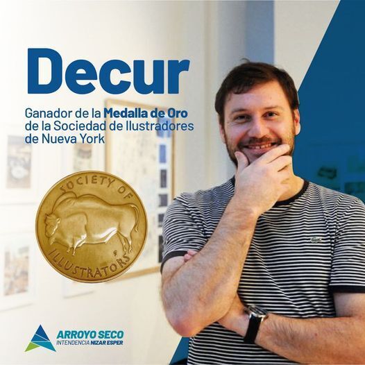 Imagen de &iexcl;Felicitaciones, Decur!: Ganador de la medalla de oro de la Sociedad de Ilustradores de Nueva York