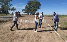 Archivo: En diciembre de 2020 personal t&eacute;cnico de Obras P&uacute;blicas realiz&oacute; marcaciones ene l predio