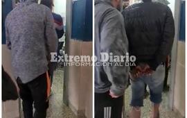 Imagen de Cuatro masculinos capturados mientras intentaban robar en una vivienda
