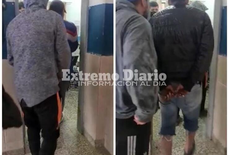 Imagen de Cuatro masculinos capturados mientras intentaban robar en una vivienda