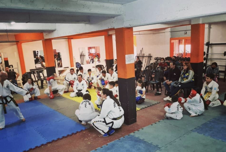 Imagen de El Master Fermín Rodríguez, dictó una Master Class de Formas y Estrategias de Combate en Villa Carlos Paz.