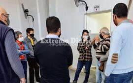 Muratore visit&oacute; el Centro en su recorrida regional