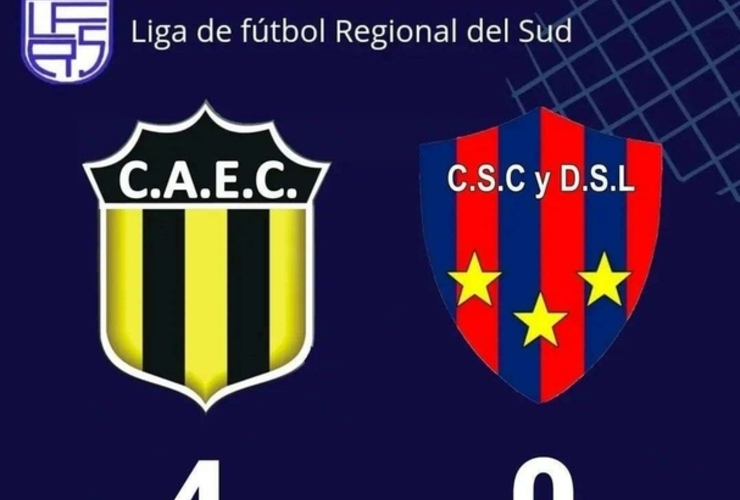 Empalme Central derrotó 4-0 a San Lorenzo y es el nuevo líder.