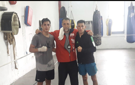 Imagen de Mirco Cuello y Facundo Garc&iacute;a, viajar&aacute;n a Colombia para pelear con boxeadores locales.