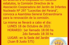 Imagen de Llamado a Asamblea General Extraordinaria