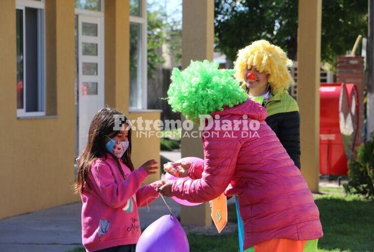 El Centro de Salud "Eva Perón" se preparó para la ocasión.