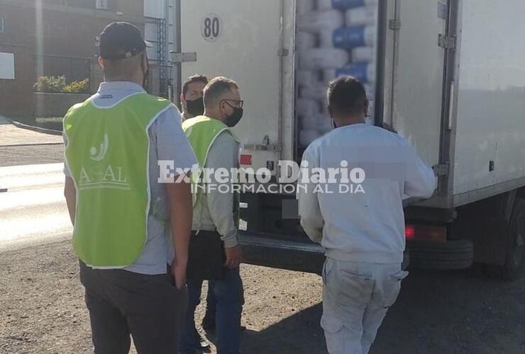 Imagen de Se inspeccionaron unos 30 vehículos que transportaban alimentos