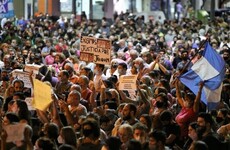 Multitudinaria manifestación de protesta en la zona norte de Rosario. (Alan Monzón/Rosario3)
