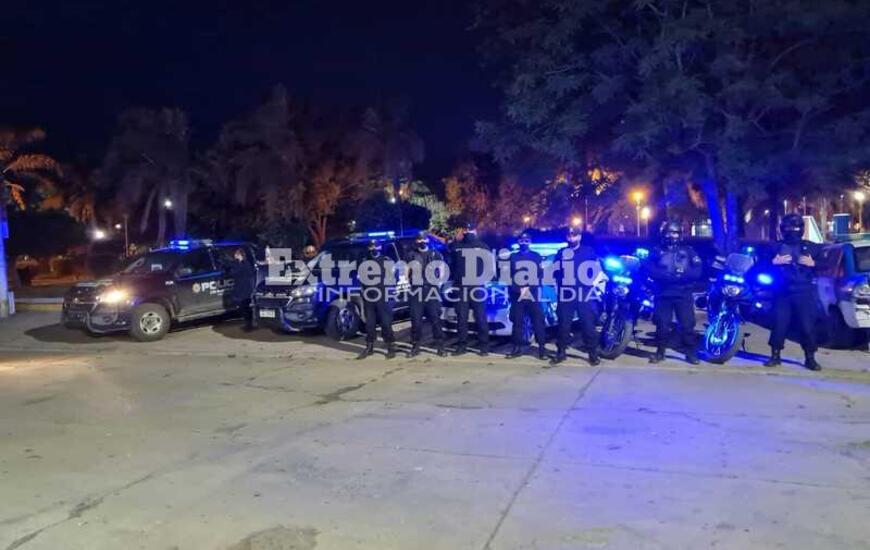 Participaron del operativo personal de la Subcomisaria 11&deg; y del Comando Radioel&eacute;ctrico