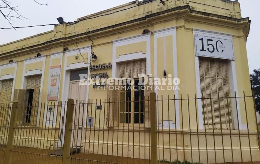 Imagen de Obra patio Escuela Fiscal
