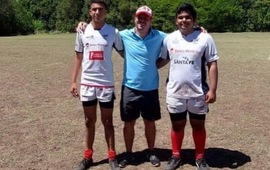 Imagen de Blanco, Rosatto y Sleiman, de Talleres, son Campeones de la Copa de Plata con la Selecci&oacute;n de la U.R.R.