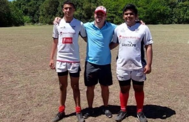 Imagen de Blanco, Rosatto y Sleiman, de Talleres, son Campeones de la Copa de Plata con la Selección de la U.R.R.