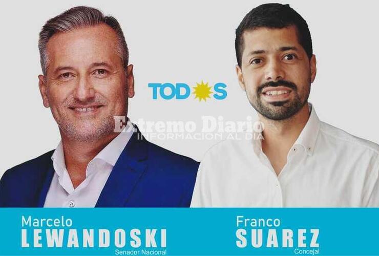 Franco Suarez, candidato a concejal