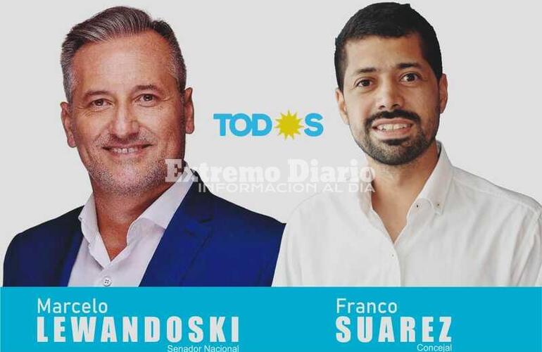 Franco Suarez, candidato a concejal