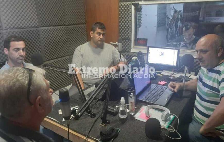Parte de la comisi&oacute;n visit&oacute; esta ma&ntilde;ana Radio Extremo