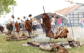 Imagen de Se realiz&oacute; el 4to Concurso de Asado a la Estaca