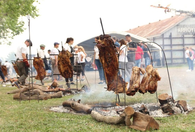 Imagen de Se realizó el 4to Concurso de Asado a la Estaca