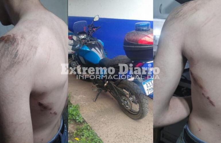 La familia del joven denunció que un agente de policía provocó su caída.