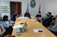 Fueron recibidos por el presidente comunal Alex Sabbatini