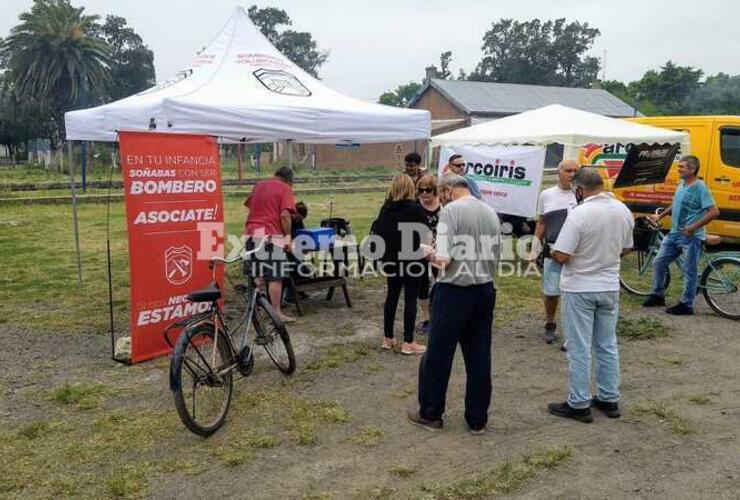 La institución presente en el evento de la municipalidad